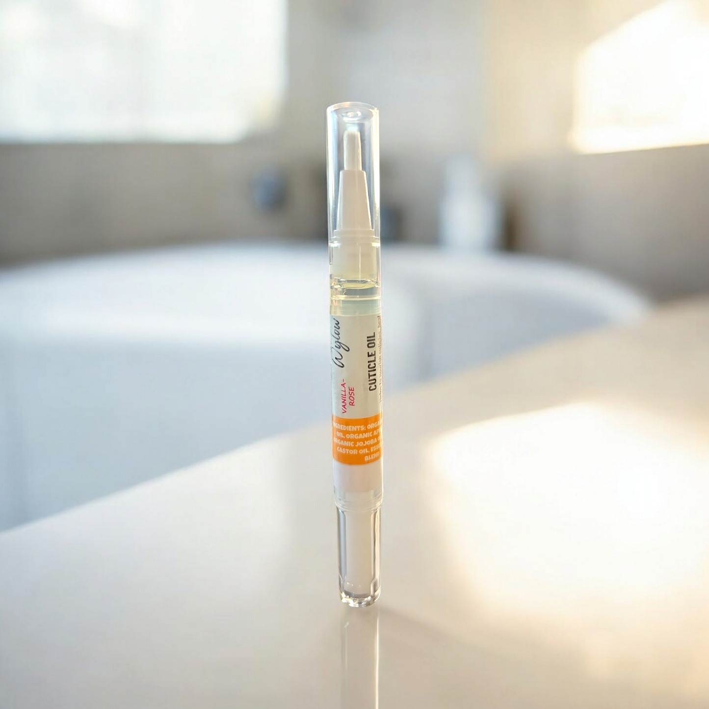 *BE NOURISHED* Cuticle Oil (Vanilla-Rose) 5ml*Improves nail health, promotes growth*