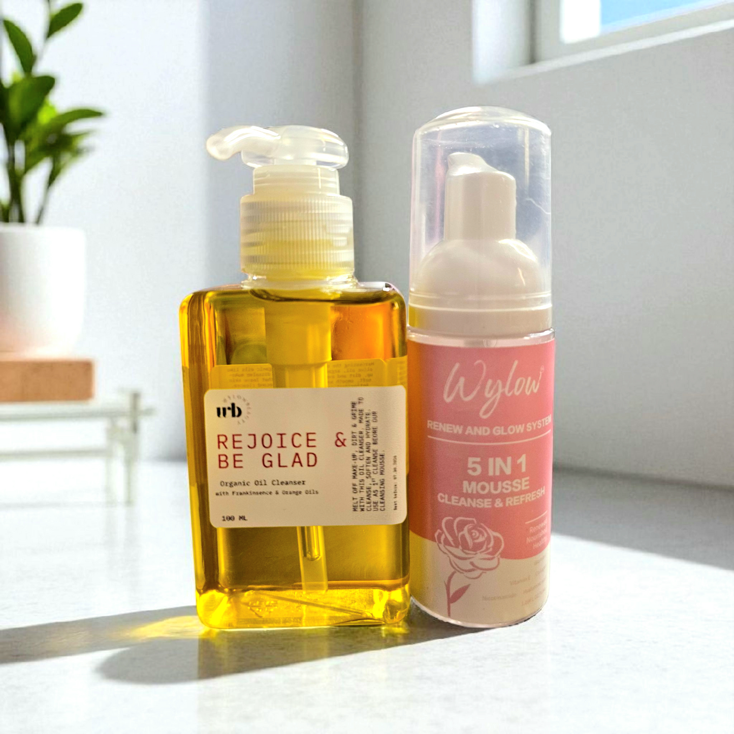 DOUBLE CLEANSE METHOD *Oil Cleanser & Facial Cleansing Mousse* *All Skin Types