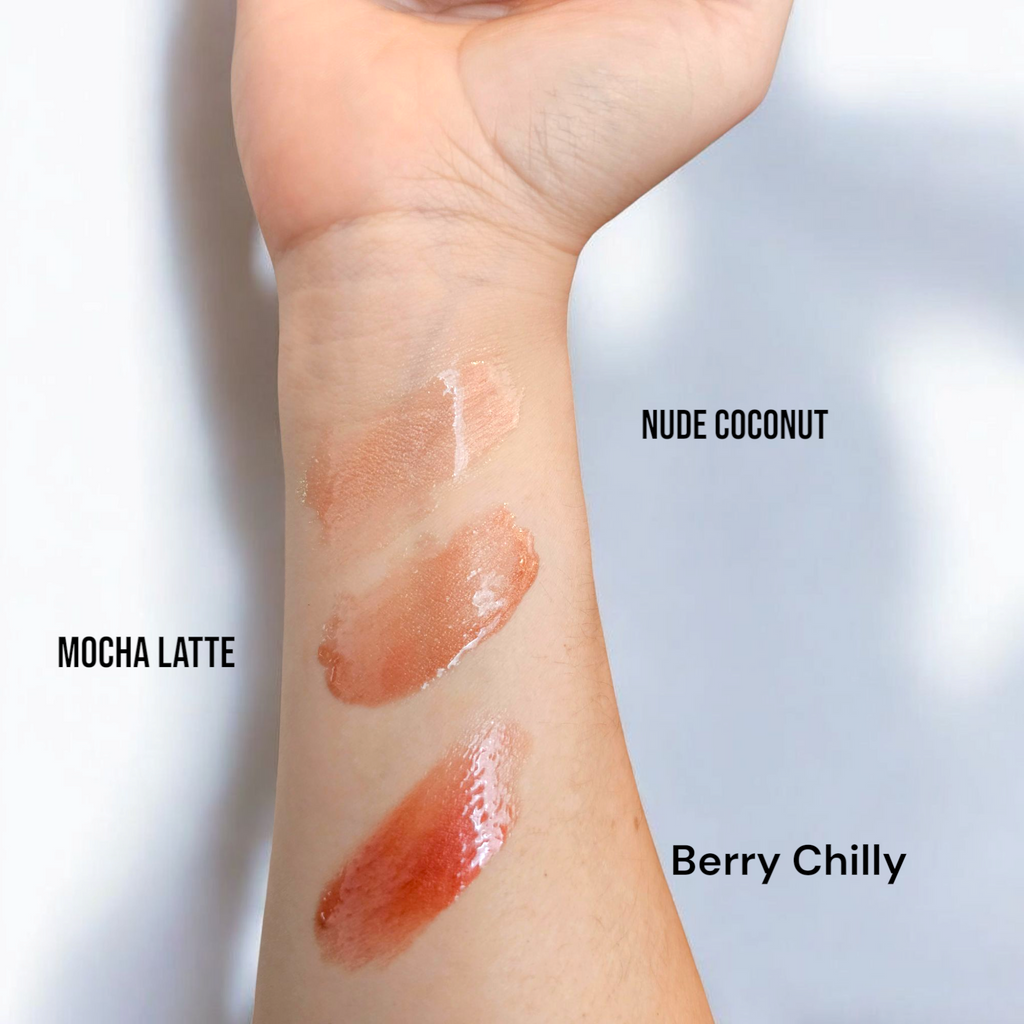 HOLY GLOW Super Shine Antiaging Lip Gloss (All Shades) * Hydrating, reduce fine lines*