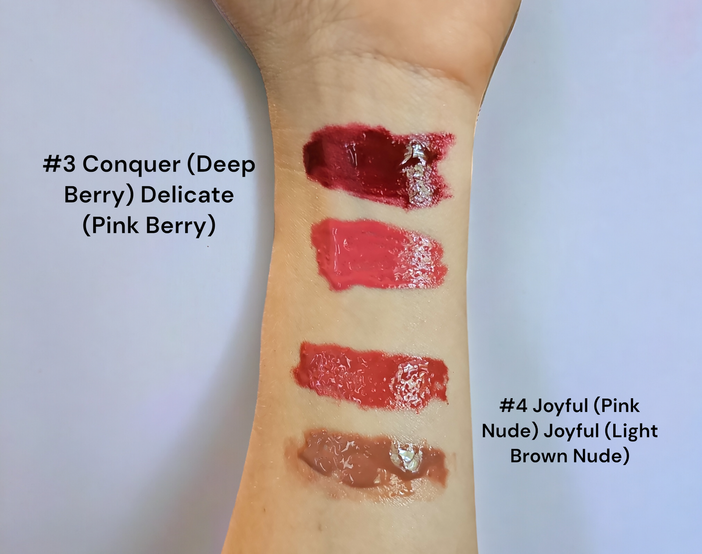 I AM BLESSED Lip Glaze Duo (4 Color Ways) *Hydrating, Super Shine*