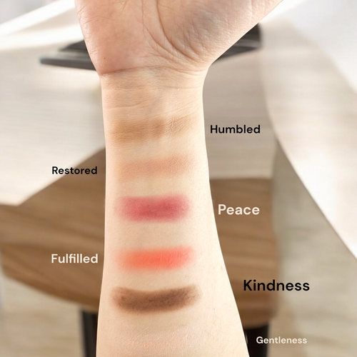 BARE SOUL VOL. 2 (Rose-Toned) Eyeshadow Palette (Mattes, Shimmers & Pressed Glitter)