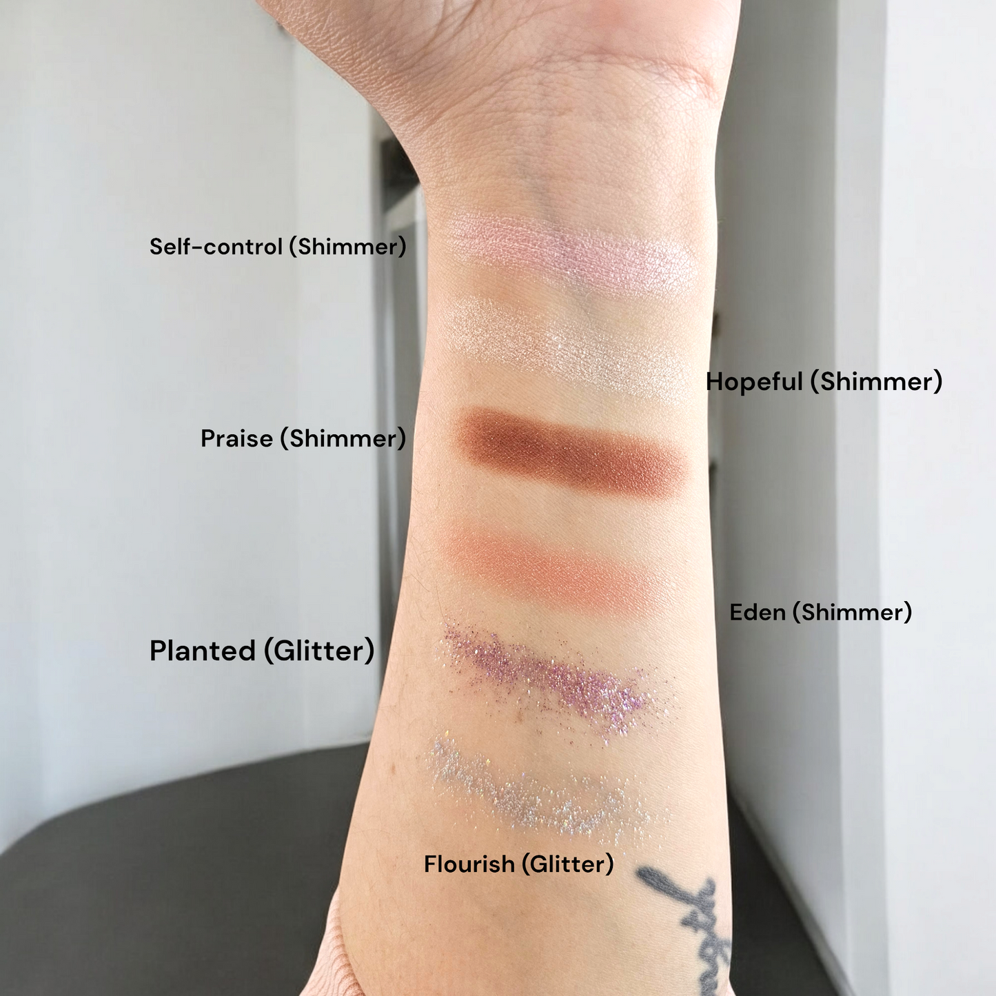BARE SOUL VOL. 2 (Rose-Toned) Eyeshadow Palette (Mattes, Shimmers & Pressed Glitter)
