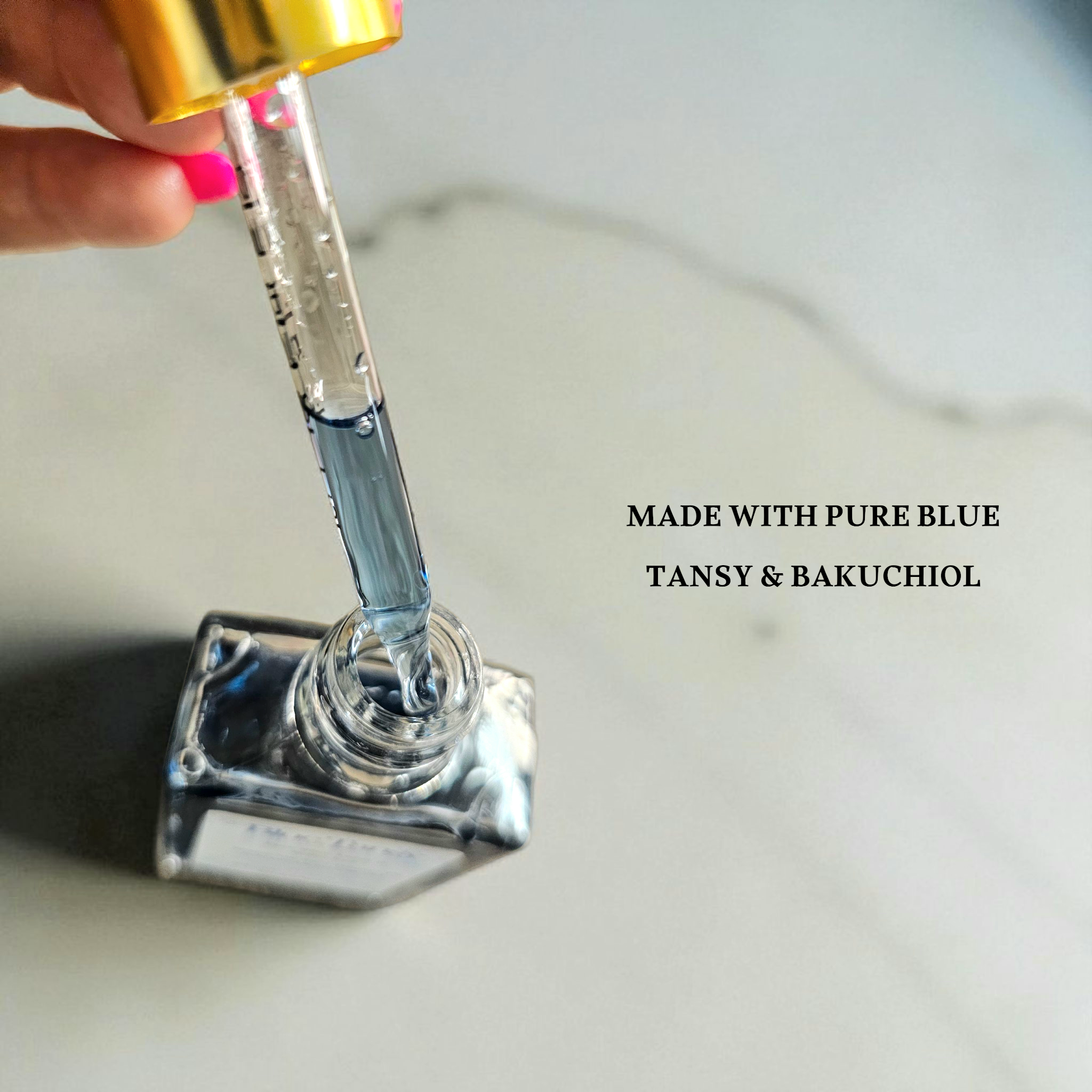 Blue Tansy Serum *Antimicrobial, Anti Inflammatory, Hydrating, Clarifying* (1oz)