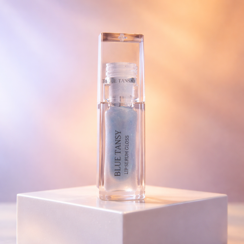 BLUE TANSY SERUM LIP TREATMENT GLOSS with Sea Buckthorn & Bakuchiol *Reduce Wrinkles, Hydrate, Shine*