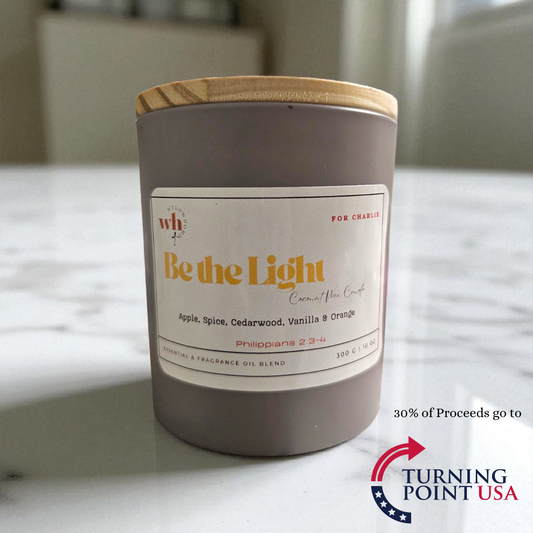*In Honor of Charlie Kirk* Coconut Wax Candles 10oz. (Pick your Scent) by Wylow Home Collection