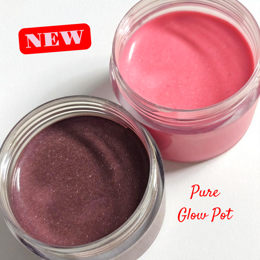 PURE GLOW Pigment Color Pot (Choose your shade) *Vegan & Antiaging*