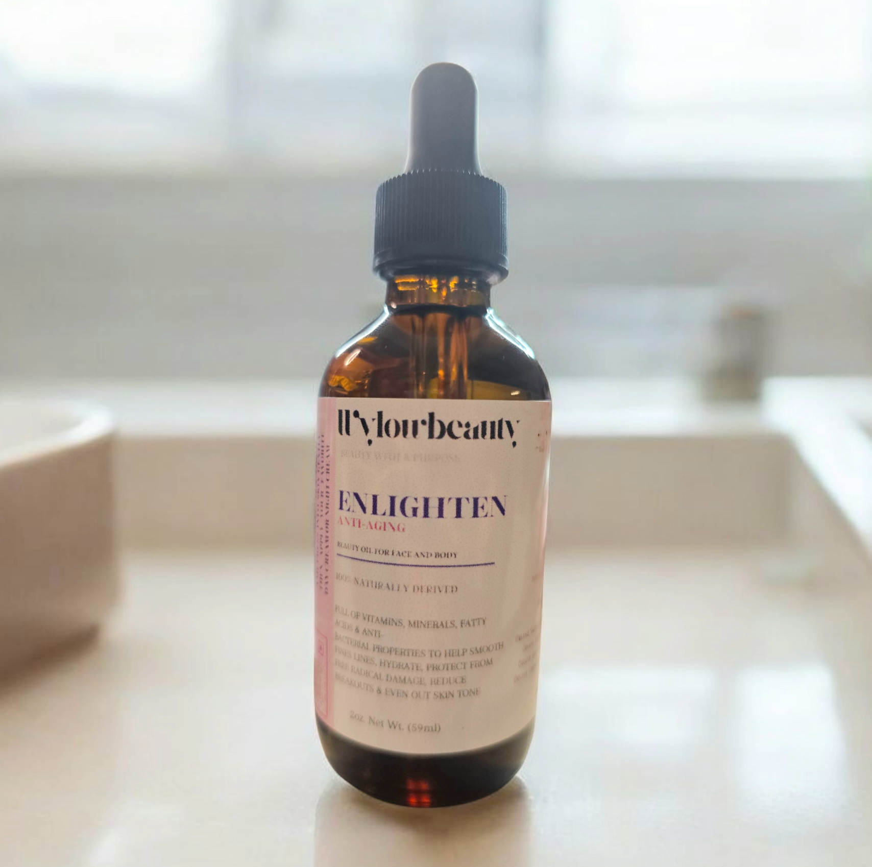 ENLIGHTEN Antiaging Beauty Oil for Face & Body (1oz. & 2oz.)