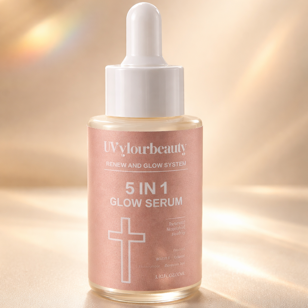 RENEW & GLOW FULL SIZE Skincare Set (5 Piece) *Anti-Aging, All Skin Types*