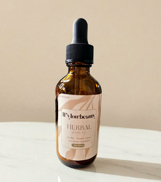 HERBAL HAIR GROWTH OIL (2oz.) *Scalp Health, Reduce Hair Loss & Promote Growth*
