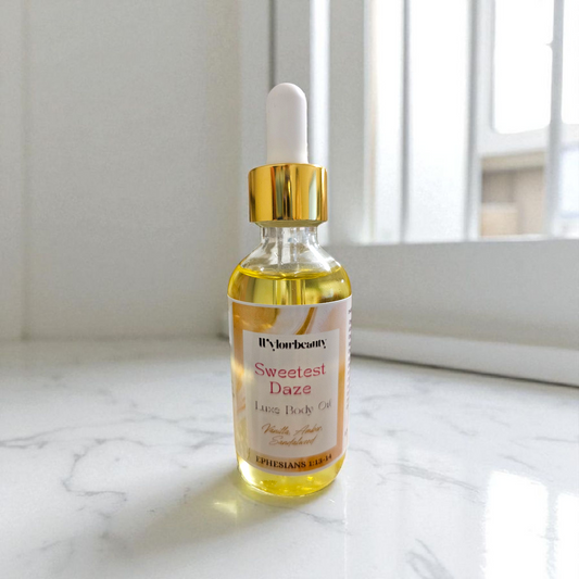 THE SWEETEST DAZE Luxe Body Oil - Vanilla, Amber & Sandalwood 2oz.