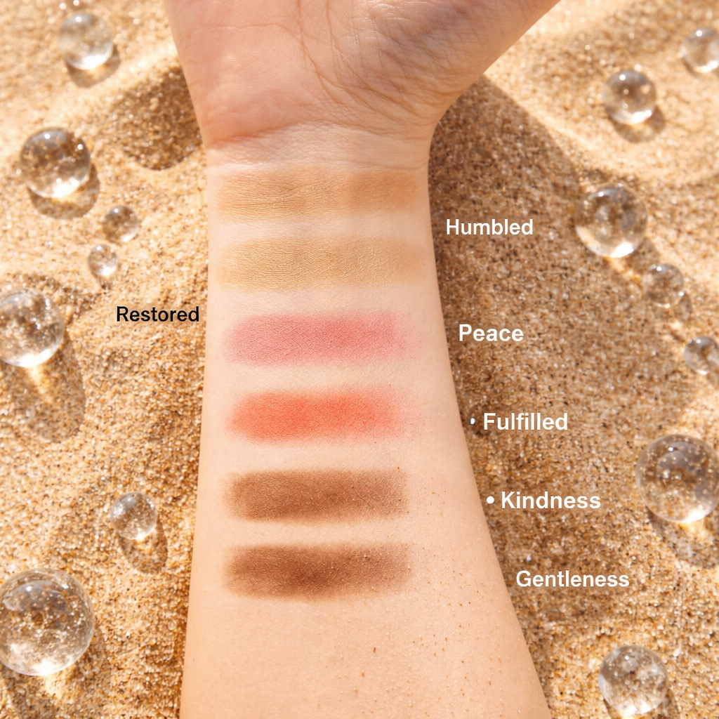 BARE SOUL VOL. 2 (Rose-Toned) Eyeshadow Palette (Mattes, Shimmers & Pressed Glitter)