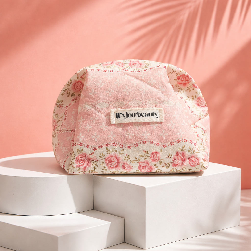 WB Custom Cotton Makeup Pouch