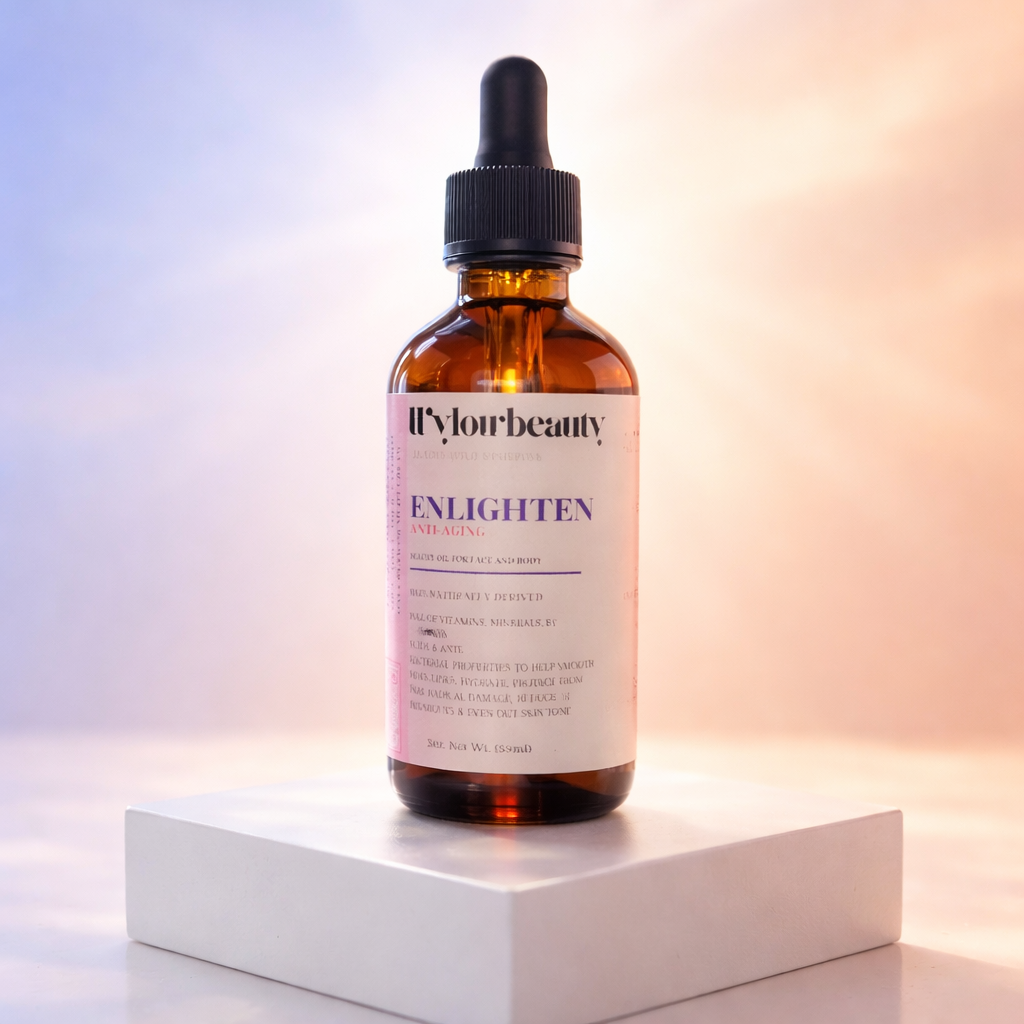 ENLIGHTEN PLUS+ Antiaging Beauty Oil for Face & Body -Standard or Refill Size