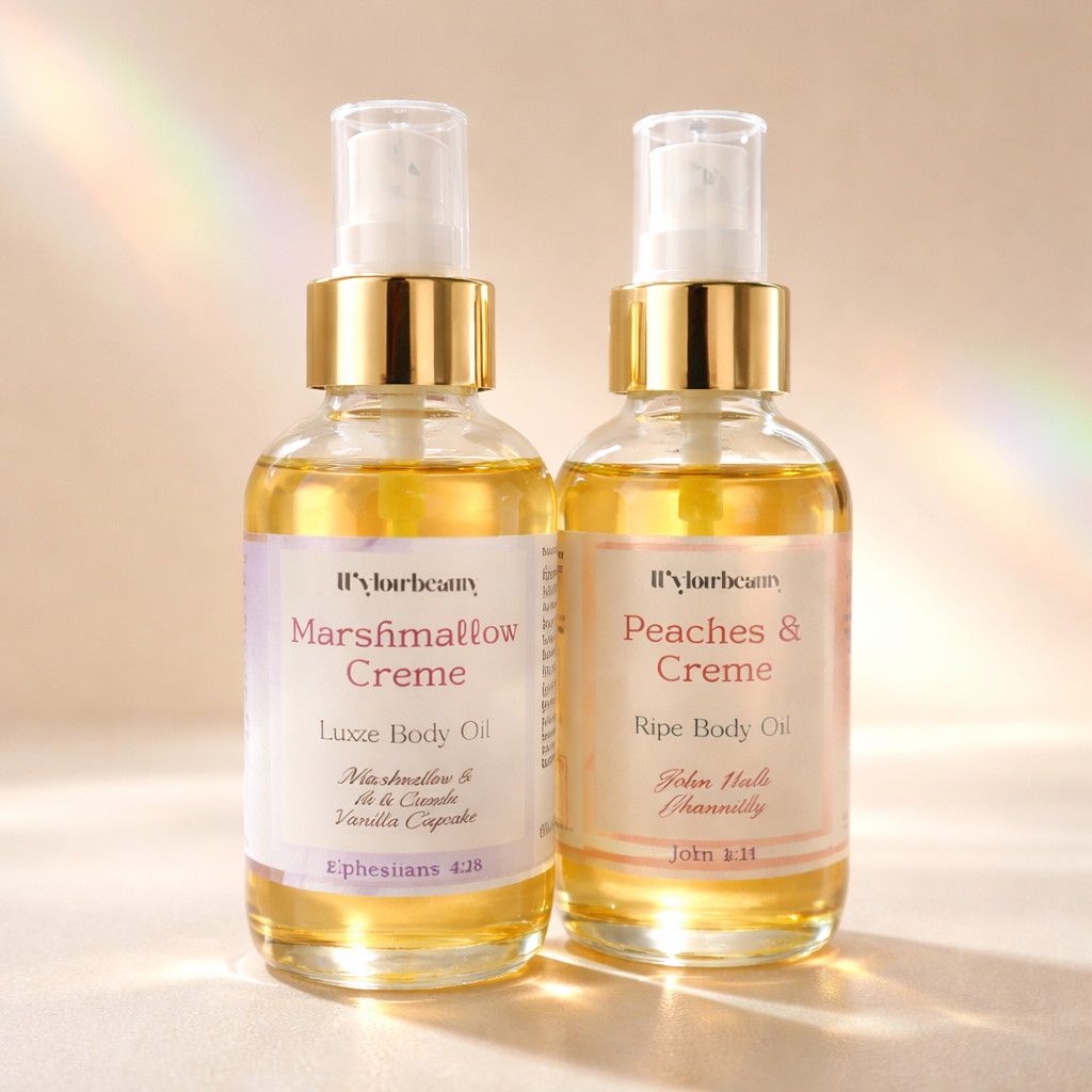 LUXE BODY OILS- Antiaging, Hydrating & Fast Absorbing (4oz. with Spray)