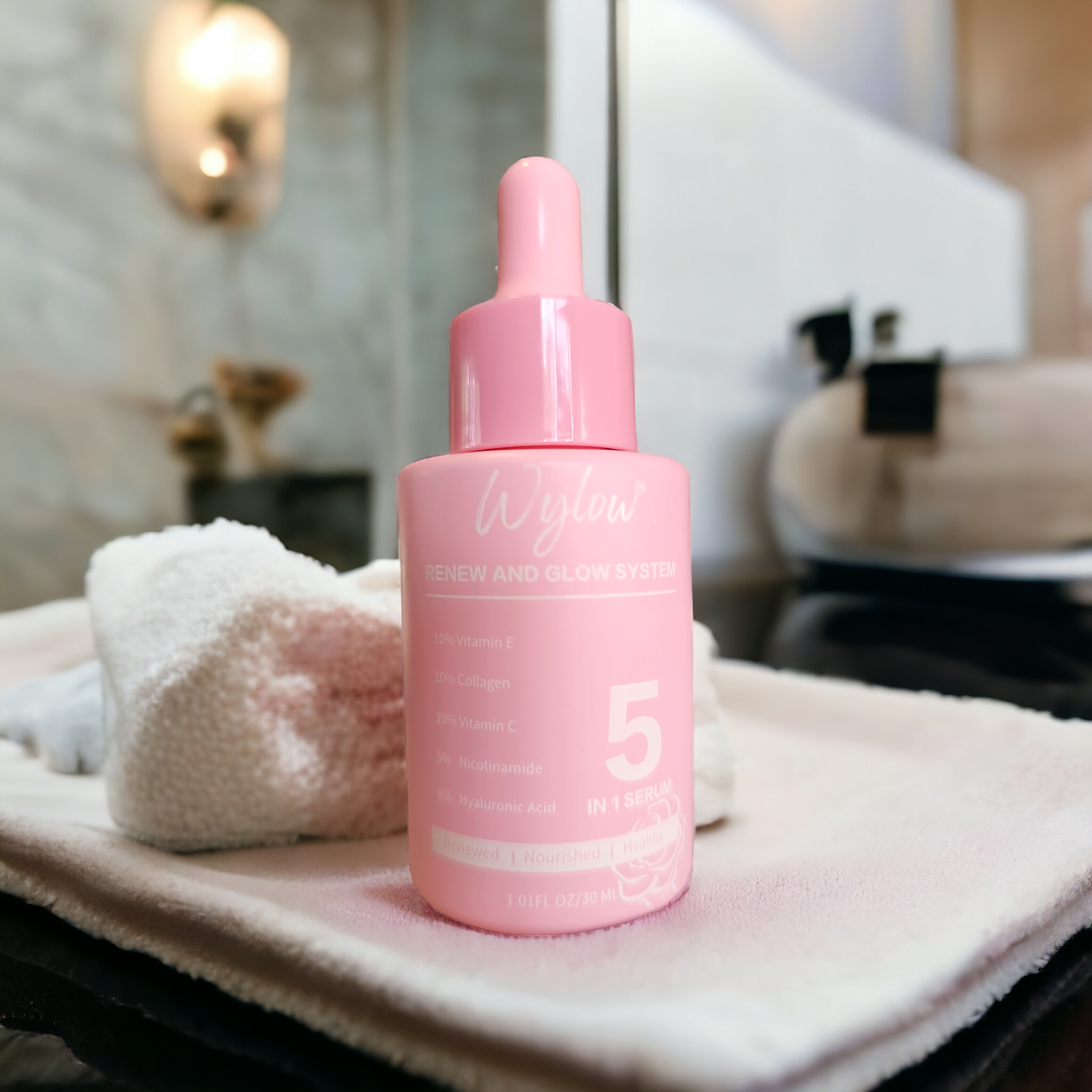 RENEW & GLOW FACE SERUM  *Hydrate, Plump, Glow, All Skin Types*